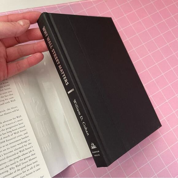 New Why Wall Street Matters by William D Cohen Hardcover Book - Picture 3 of 4
